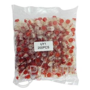 DrUTP UY1 – Conectores UY para UTP 0,4–0,7 mm (Bolsa 200 uds.)