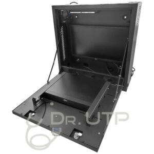 DrUTP VERTICALDVRBOX – Arcón Vertical para Grabador y Pantalla con Ventilador y 2 Llaves