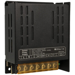 MOVOK ACCESSORIES VK-12VDC5A-M-UPS Fuente de Alimentación DC 13,8 V 5 A con Función SAI