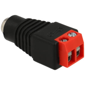 MOVOK ACCESSORIES VK-CON-DC/FM-SCREW Conector DC Hembra Salida +/- 2 Terminales