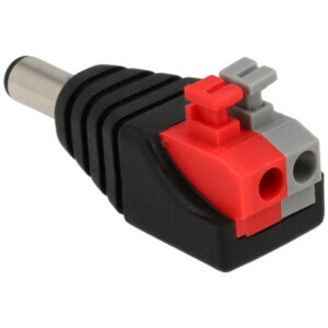 A-CCTV VK-CON-DC/M-PRESS Conector DC Macho Salida +/- 2 Terminales