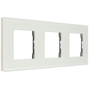 MOVOK ACCESSORIES VK-FR228-3G-W Marco para 3 Dispositivos Blanco