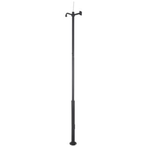 MOVOK ACCESSORIES VK-POLE-4.5M-G Báculo Desmontable Acero Galvanizado 4,5 m Grafito