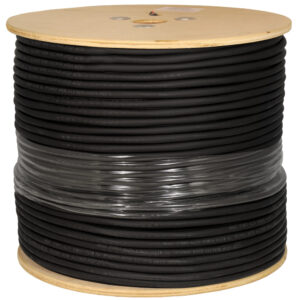 MOVOK ACCESSORIES VK-RG59-DC-300-B-LSHZ Cable RG59 + Alimentación 300 m Negro LSZH