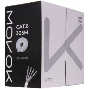 A-CCTV Cable UTP CAT6 CCA LSZH 305 m Blanco