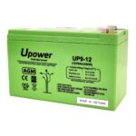 Global BAT-12V9Ah Batería de plomo-ácido AGM regulada por válvula (VRLA), uso general/standby y cíclico