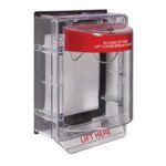GlobalTY 515.001.035 Caja de protección para pulsadores de alarma de incendio (uso exterior)