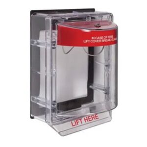 GlobalTY 515.001.035 Caja de protección para pulsadores de alarma de incendio (uso exterior)