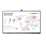 Hisense 75WR6BE - Pantalla Interactiva Táctil 75" 4K con cámara USB opcional