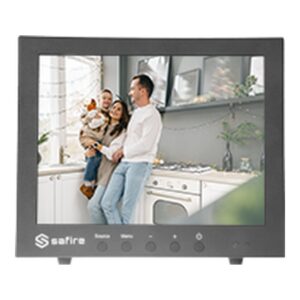 Monitor Safire LED 9.7" IPS XGA para videovigilancia CCTV