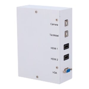 Caja de conexiones IBOARD WB5-2U2H1V-V2 con USB-B, HDMI y VGA