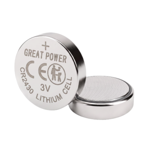 Great Power CR2430 — Pack 20 Pilas de Botón Li-MnO2 3 V 300 mAh