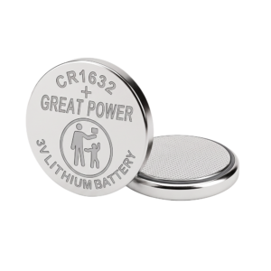 Great Power CR1632 Pack 25 Pilas de Botón Litio Li-MnO2 3V 120mAh