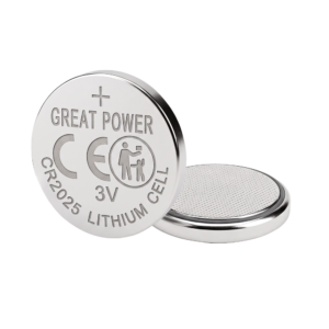 Great Power CR2025 Pack 25 Pilas de Botón Litio Li-MnO2 3 V 150 mAh