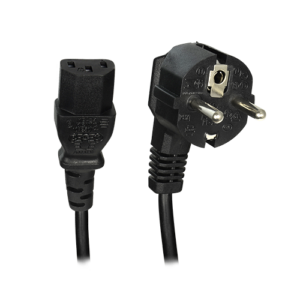 Cable a Enchufe Tipo F con Conector QT3 250VAC 16A 140 cm