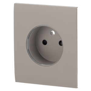 Ajax AJ-CENTERCOVER-SMART-E-GRE Tapa central para enchufe inteligente tipo E gris