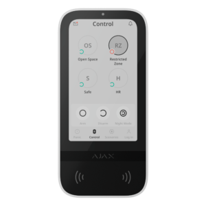 Ajax Superior KeyPad TouchScreen G3 — Teclado táctil RFID inalámbrico Grado 3 blanco