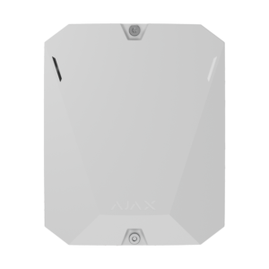 Ajax Superior MultiTransmitter G3 Jeweller – Expansor de zonas cableadas vía radio Grado 3, blanco
