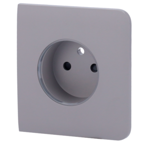 Ajax AJ-SIDECOVER-SMART-E-GRE Tapa lateral para enchufe inteligente tipo E gris