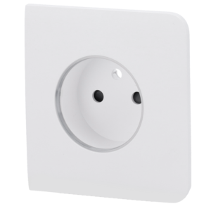 Ajax AJ-SIDECOVER-SMART-E-W Tapa lateral para enchufe inteligente tipo E — blanco