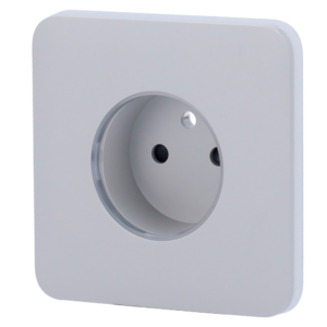 Ajax AJ-SOLOCOVER-SMART-E-FOG Tapa frontal para enchufe inteligente tipo E color niebla