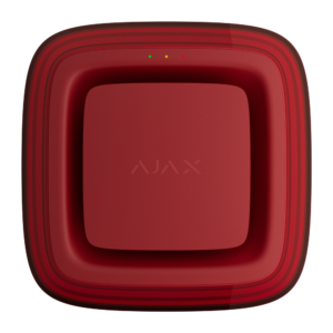 Ajax AJ-TYPE4-SOUNDER-VAD-R Sirena inalámbrica con alarma acústica y visual 100 dB roja