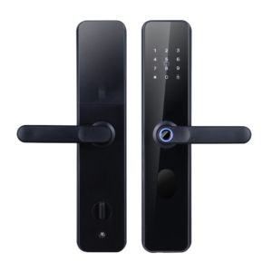 Akuvox AK-C6 Cerradura Inteligente Biométrica Huella Tarjeta MF PIN ZigBee 250 Usuarios