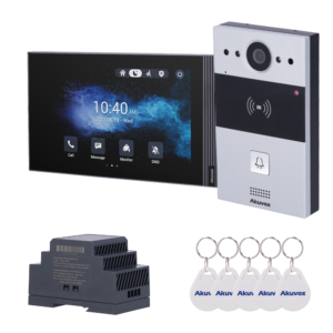 Akuvox R20A-2 Kit Videoportero Linux 2 Hilos WiFi con Monitor IPS 7″