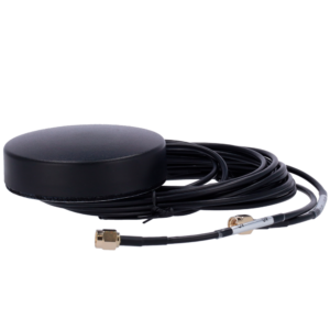 Antena combo 4G/GPS adhesiva ANT-4G-03D-G-O-ORV-ST, ±3 dBi, cable RG174 3 m, conectores SMA Macho