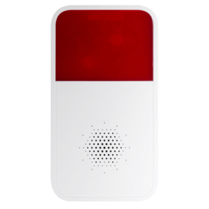Branded ARA10-W Sirena Inalámbrica 433 MHz con Tamper y Luz de Aviso