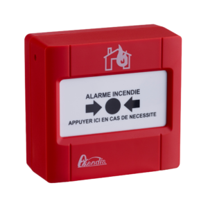 Axendis AXD-T4-CP Pulsador de Incendio Rearmable Convencional Tipo 4