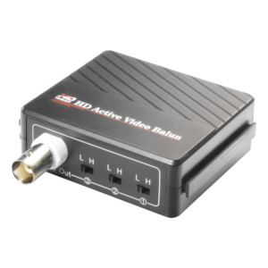 Balun Transceptor Activo BA615A-RX para HDTVI/HDCVI/AHD con Alcance hasta 700 m