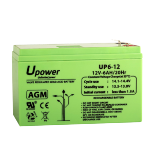 Upower BATT-1260-U Batería AGM 12 V 6 Ah