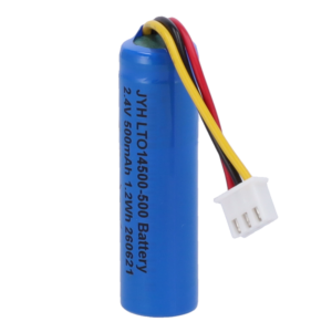 Ajax Pila LTO14500 Litio Titanato Recargable 2,4 V 500 mAh para MotionCam Fibra