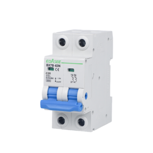 BX7B-63N-20A-2P Interruptor Magnetotérmico 2P 20A Curva C Carril DIN