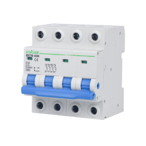 Ebasee BX7B-63N-32A-4P Interruptor Magnetotérmico Tetrapolar 32 A Curva C