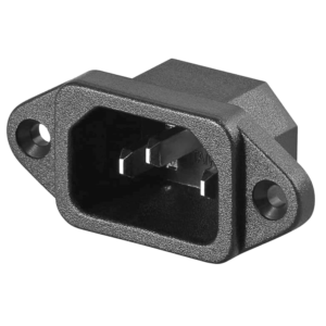 C14PLUG-FLUSH Adaptador Cable AC desnudo a conector C14 encastrado