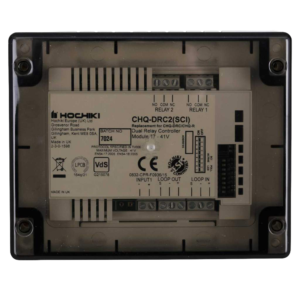 Hochiki CHQ-DRC2/M(SCI) Módulo de Control Doble Salida con Aislador de Cortocircuito – Gama Marina