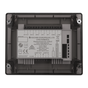 Hochiki CHQ-DZM(SCI) Monitor de Doble Zona Convencional con Aislador de Cortocircuito