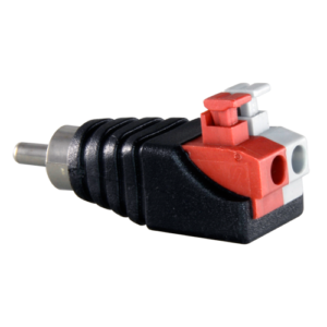 Safire CON295A Conector RCA Macho de Fácil Conexionado
