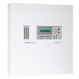 DMTech DMT-FP9000-16-PT Central Convencional de Incendio 16 Zonas con Pantalla LCD