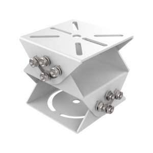 Hikvision DS-1232ZJ-T Junta Cardan PT para Cámara PTZ Acero Inoxidable Blanco