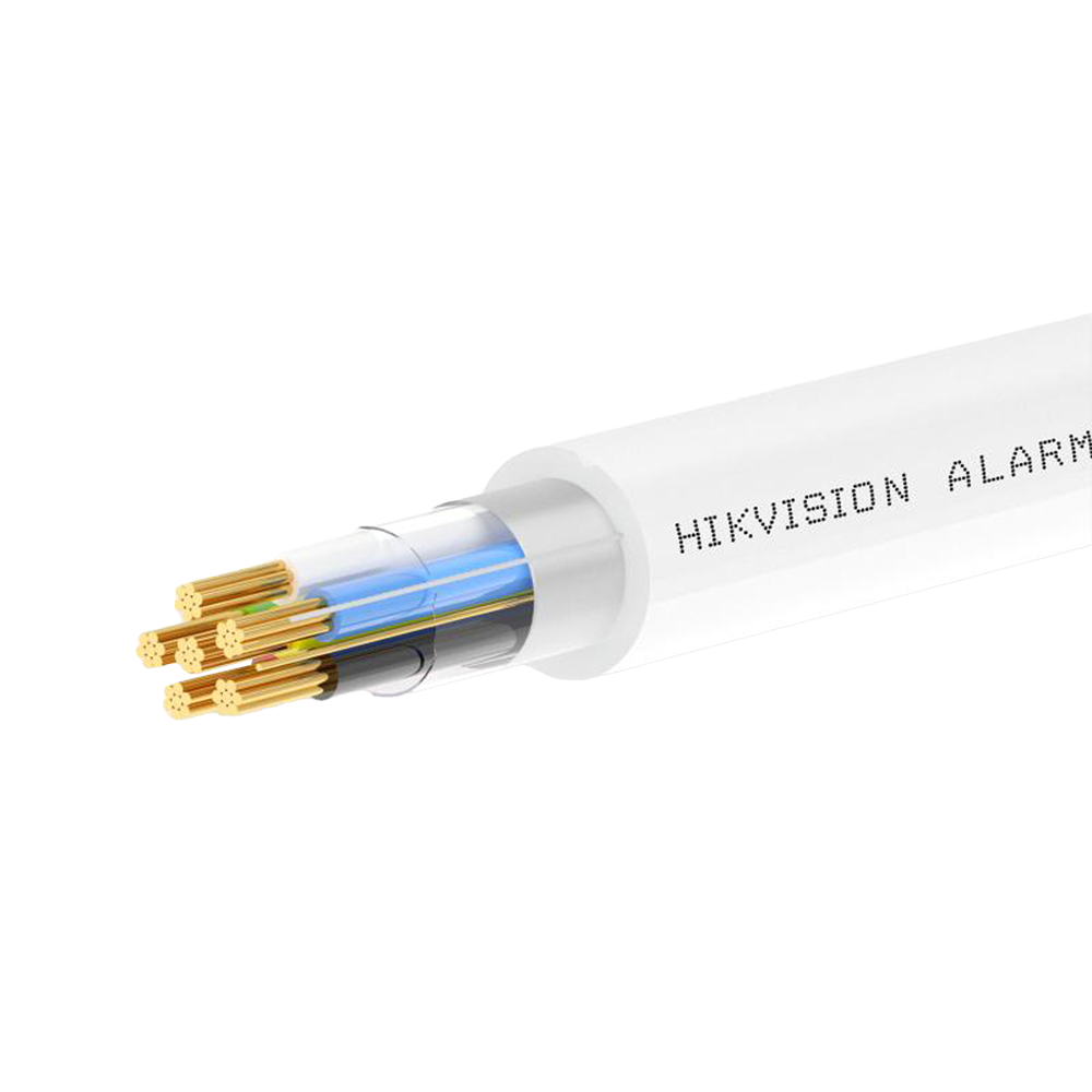 Hikvision DS-1AC2B4APL1 Cable de alarma híbrido 4+2 conduc