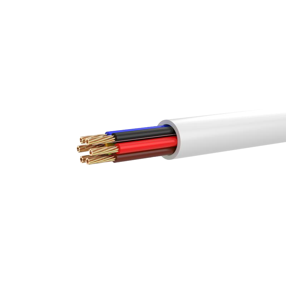 Hikvision DS-1AC6AUC1 Cable de alarma 6 conductores cobre