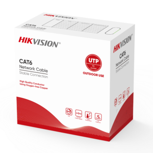 Hikvision DS-1LN6OUTPE-BLACK-305M Cable U/UTP Cat 6 Exteri