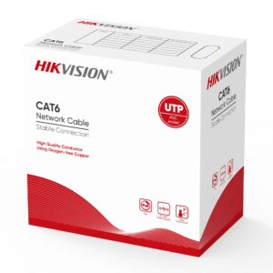 Hikvision DS-1LN6UZC0 Cable U/UTP Cat6 PVC 24AWG 305 m Cobre Sólido