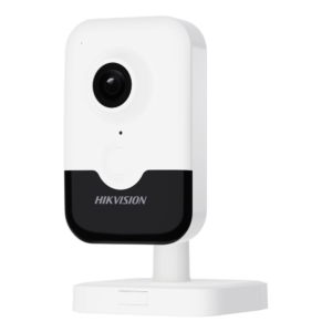 Hikvision DS-2CD2423G2-IW(2.8MM)(W) Cámara Cube IP PRO 2 Megapíxel con Wi-Fi y Audio Bidireccional