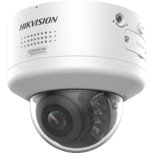Hikvision DS-2CD2767G3-LIPTRZS2UY/SRB(2.8-12mm) Cámara Domo IP 6 MP ColorVu PTRZ Varifocal con Luz Policial