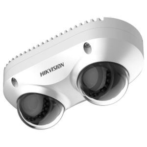 Hikvision DS-2CD6D82G2-IS Cámara PanoVu Dual-Direccional 8 MP con IR y PoE