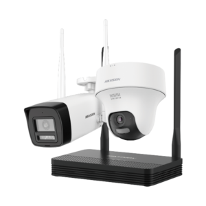 Hikvision DS-J142I/NKS424W02H Kit de Videovigilancia WiFi 4 Mpx con NVR 4 canales